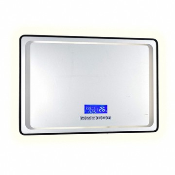 【H&R安室家】慕尼黑 藍芽撥放音樂 智能LED發光觸控燈鏡 ZA0199(掛鏡/浴鏡/化妝鏡/鏡子)