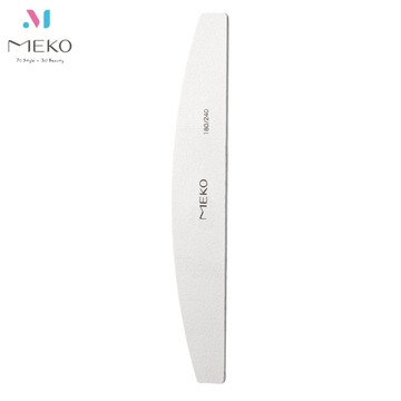 MEKO 純白專業用半圓砂條 P-078 /美甲砂條/修甲工具/打磨砂條【官方旗艦館】
