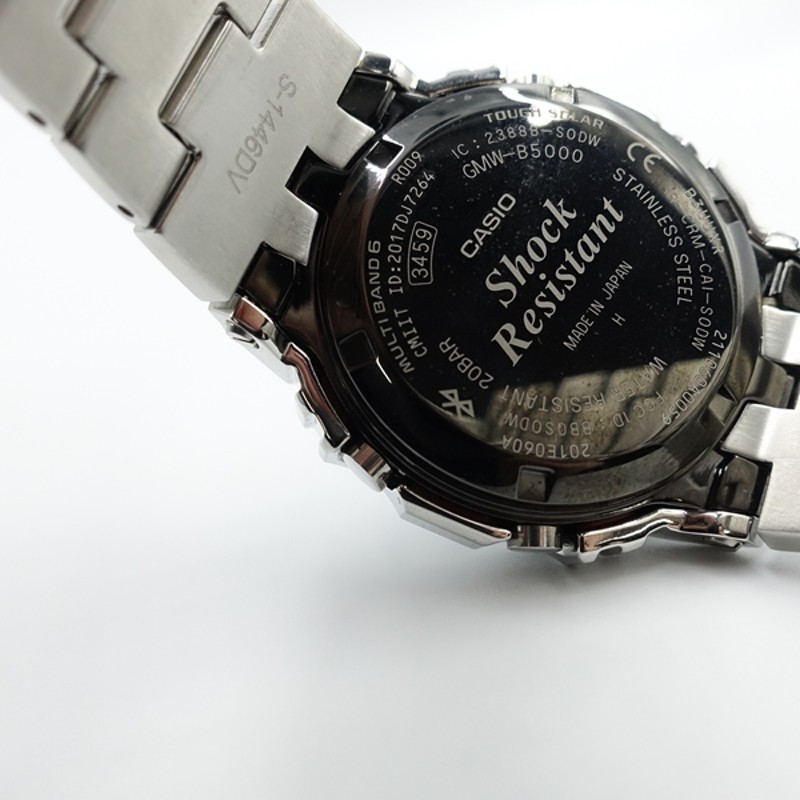 CASIO G-SHOCK GMW-B5000D-1JF SILVER カシオ ジーショック 35周年記念