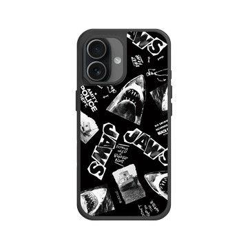 iPhone 17 SolidX 黑 - Jaws - 大白鯊 - 黑白圖案