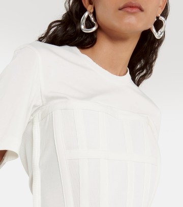 Dion Lee Corset cotton jersey T-shirt