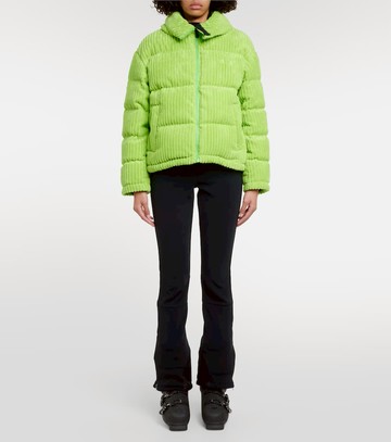 Perfect Moment Jumbo corduroy down jacket