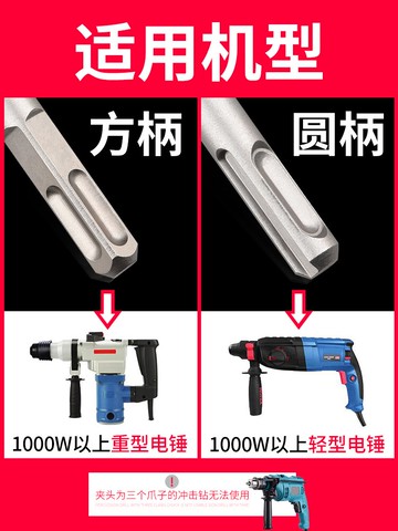 電錘墻壁開孔器鉆頭沖擊鉆空調打孔穿墻空心混凝土水管干打套裝