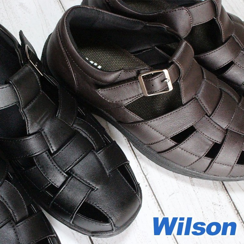 ドライビングシューズ メンズ ウイルソン 3630 黒 ダークブラウン S Ll サンダル オフィスサンダル カメサンダル 通販 Lineポイント最大0 5 Get Lineショッピング