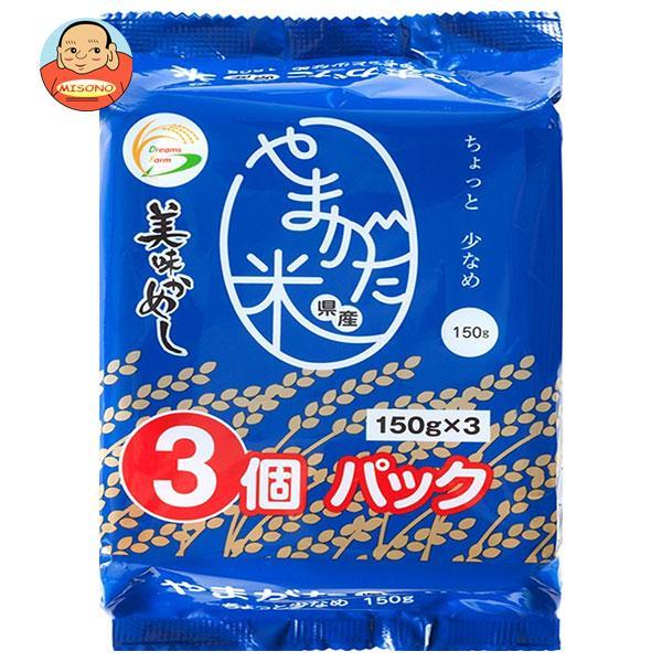 ドリームズファーム 美味かめし 山形県産米 (150g×3P)×8個入