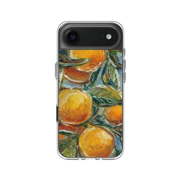 iPhone Air Clear Case（相機按鈕） 透明 - Emerald - 1月 金桔