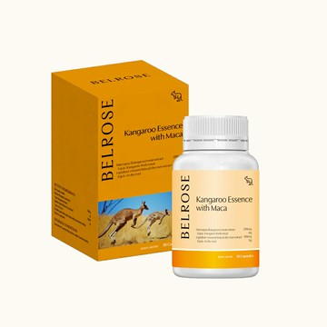 澳洲澳倍美Belrose 頂級袋鼠精+ 馬卡膠囊(1入組 30顆/瓶) 即期品-2026年5月到期