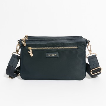 PLAYBOY - 斜背包  My Way系列 - 藍色