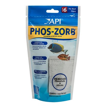 API PHOS-ZORB 海水磷酸鹽濾材 消除混濁水 適用於大多數過濾器  150g  1包