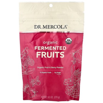 Dr. Mercola, 有機發酵水果，9.5 盎司（270 克）