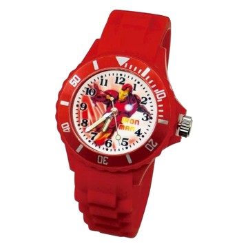 MARVEL 漫威 U5系列 兒童手錶  鋼鐵人 紅色  錶帶:23cm