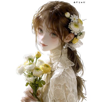 【3 月新品 3】07-119-0121 人物貼紙 春日序曲
