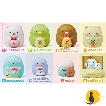 ฅ-Luna小舖-◕ᴥ◕ฅ【中標現貨】萬代 BANDAI 盒玩 角落生物 角落小夥伴 好朋友們 軟膠公仔 白熊 企鵝 炸