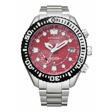 送禮首選★CITIZEN 東京紅限量版GPS衛星對時光動能鈦腕錶CC5005-68Z附贈黑色延長錶帶  附提袋【全館滿額折價★APP下單點數4倍送】線上購買享_實體門市同步服務