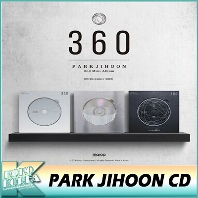 送料無料 パクジフン 360 (2nd MINI ALBUM) / PARK JIHOON / WANNA ONE / PRODUCE101 / 初回限定ポスター