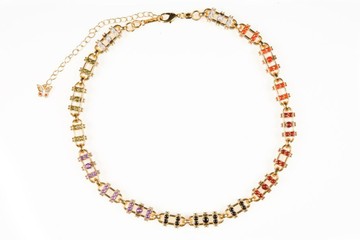 Meta Cubic Chain Gold