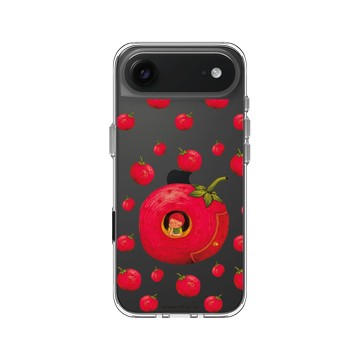 iPhone Air Clear Case（相機按鈕） 透明 - 幾米 Jimmy Liao - 世界別為我擔心-草莓