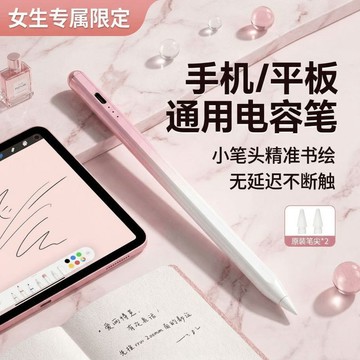 ✨元氣上新✨漸變觸屏筆電容筆頭ipad華爲平板手機通用防摔觸控筆磁吸手寫筆尖SWNU