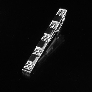 【巴黎精品】現貨+預購 領帶夾+袖扣-父親節禮物方形拉絲袖扣男配件1色1款v1aj1