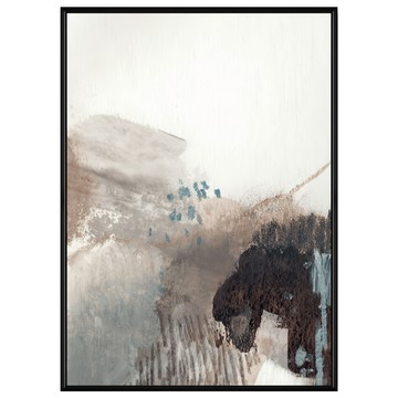 BOLUO GALLERY 菠蘿選畫所 抽象畫 詩意 掛畫 APAD3448B  40 x 30cm  黑色