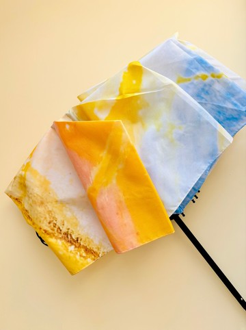 鳳凰山日出 晴雨傘 插畫 折疊傘 雨傘 Mstandforc