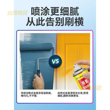 黃色自噴漆 金屬防鏽漆 汽車 家用木器漆牆面塗鴉漆深黃桔黃 免除鏽漆 DHHD