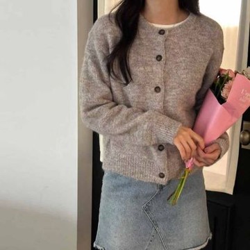 正韓罩衫 羊毛衣外套IGE1008-創翊韓都