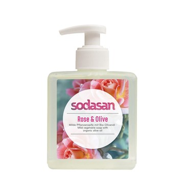 Sodasan  舒德森 玫瑰&橄欖植物洗手液體皂 300ml (SD049)