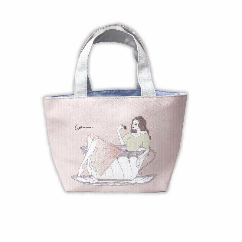 イラストレーターyasunaさんコラボ ランチトート フェリシモ Felissimo 通販 Lineポイント最大1 0 Get Lineショッピング