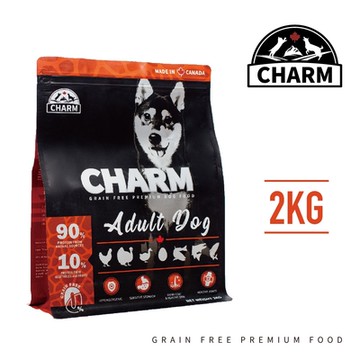 【CHARM野性魅力】成犬配方2kg-無穀、犬飼料