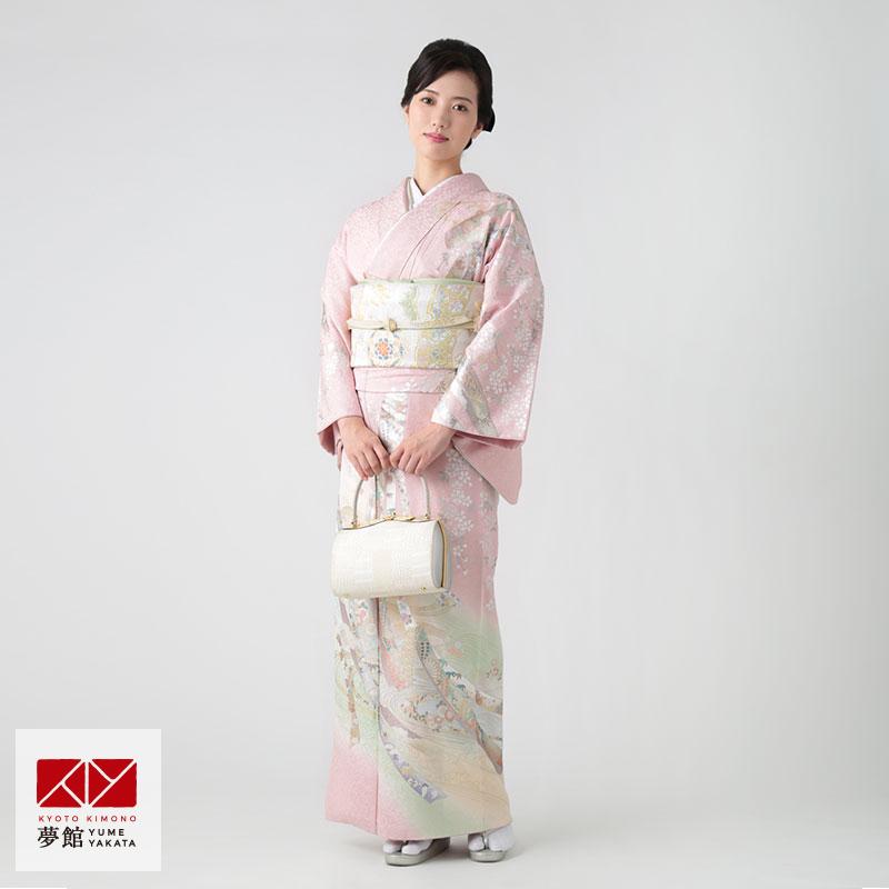 訪問着 レンタル 入学式 卒業式 結婚式 桂由美 ブランド着物 袷