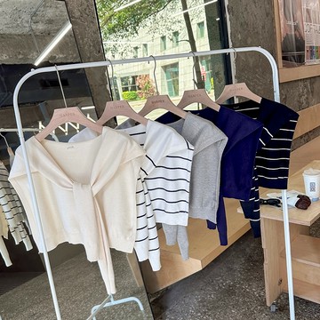 【HARPER】百搭造型小銀標針織披肩 | 現貨  披肩 配件 秋冬【ASD50444H】