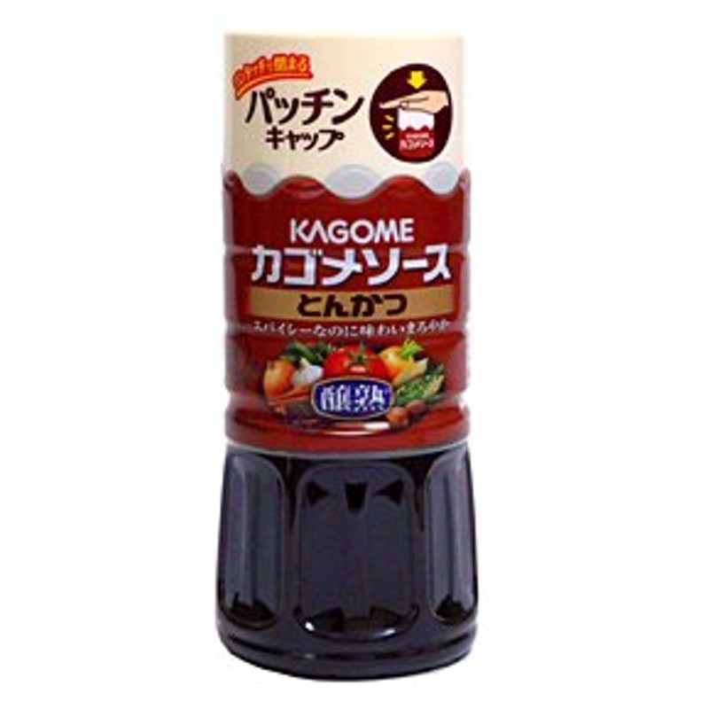 市場 カゴメ醸熟ソースとんかつ500ml