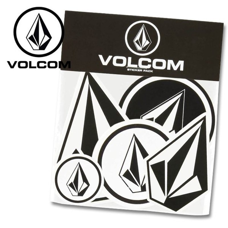 ステッカー おしゃれ 車 スマホ Volcom ボルコム 小さい セット サーフ ブランド ストリート ロゴ メンズ Sticker Pack D 21新作 通販 Lineポイント最大0 5 Get Lineショッピング