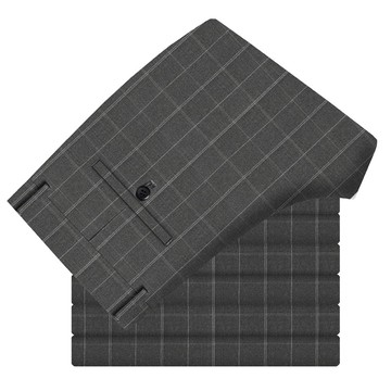 商務休閒褲 格子褲 順滑透氣 合身顯瘦 小西褲 西裝褲 日系韓版男生褲子 男士長褲 工作褲 黑色褲子CPD