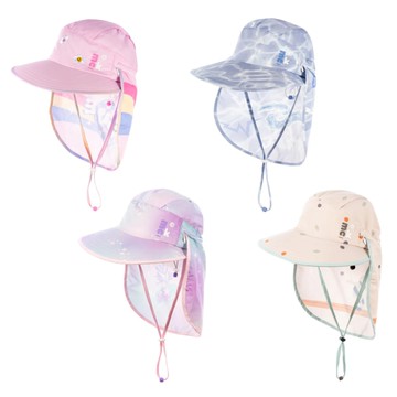 加拿大 Marcus & Marcus Marckids 2合1兒童抗UV遮頸防曬帽