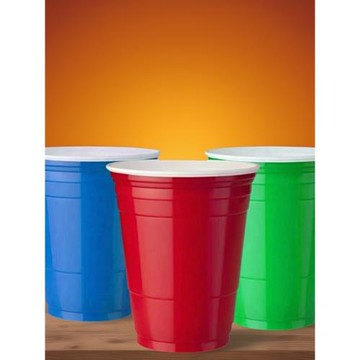 1000只360ml紅色一次性塑料杯派對杯子 beerpong游戲杯酒吧專用杯