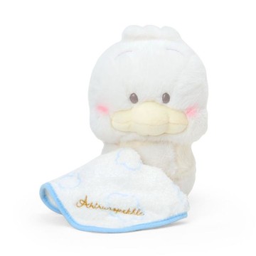 小禮堂 Sanrio 三麗鷗 貝克鴨 絨毛玩偶娃娃 (軟綿綿白雲)