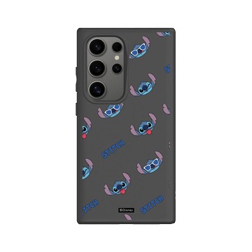 Galaxy S24 Ultra SolidSuit 黑 - 迪士尼-史迪奇 Disney Stitch - 史迪奇 Stitch - Cool Pattern