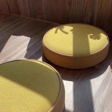 ??免運 可開發票 日式蒲團坐墊榻榻米墊子圓形布藝陽臺飄窗墊地毯地板地上打坐禪修
