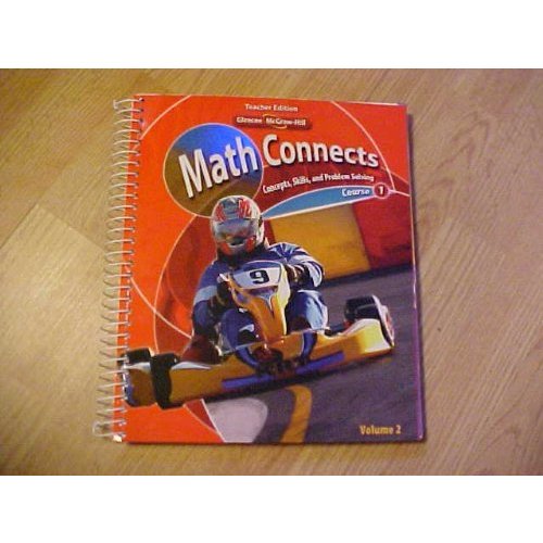 Math Connects: Concepts  Skills  and Problem Solving  Course  Volume  Teacher Edition