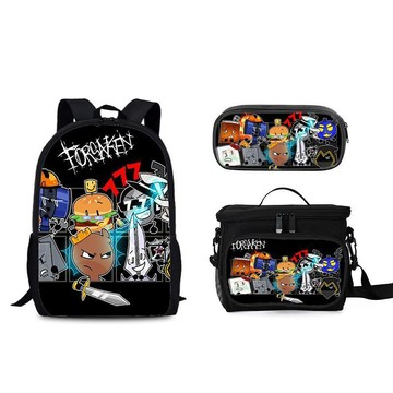 🚀賣場新品🚀被遺忘的遊戲書包筆袋午餐包三件套RobloxForsakenGubby