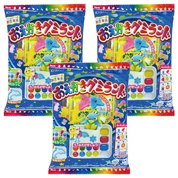 Kracie 葵緹亞 知育菓子 創意DIY 海洋小達人  安心有保障  好吃又好玩  27g  3包