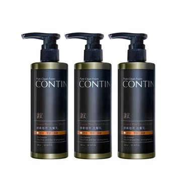 【CONTIN 康定】酵素植萃洗髮乳(300ml)x3瓶