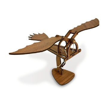 【手半屋】達文西手稿模型-撲翼機