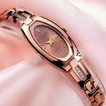 瑞士依波旗艦店2023新款鏤空女表時尚全自動機械表玫瑰金優惠卷