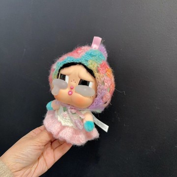 💥皮皮蝦會舘💥 crybaby娃衣 哭娃帽子 哭哭兔衣服  手工鈎織女神節禮物