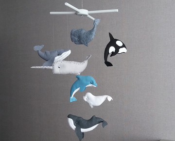 鯨魚移動、嬰兒移動、海洋移動、海洋海洋托兒所、航海托兒所