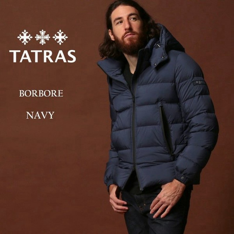 タトラス ダウン メンズ Tatras ダウンジャケット ナイロン パーカー フード ブルゾン Borbore ボルボア ブランド アウター Navy Trmtaa4568 通販 Lineポイント最大0 5 Get Lineショッピング