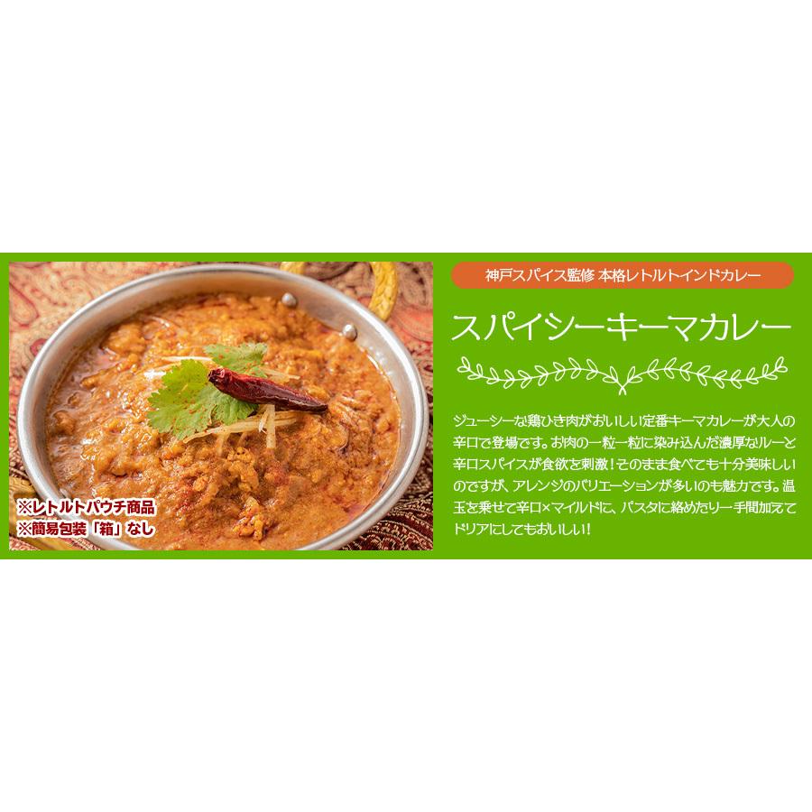 レトルトカレー 6種類から選べる インドカレー5食DXセット 180g×5品 簡易包装